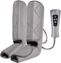 un appareil de massage pour pied à compression d'air gris
