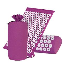 tapis de fleurs tapis d'acupression lot coussin et tapis