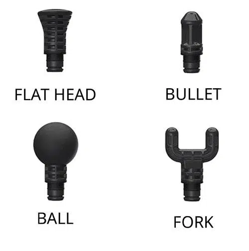 Embouts pour pistolet de massage