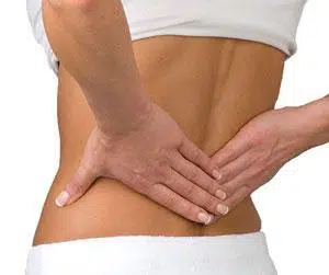 image d'un dos qui fait mal - arthrose